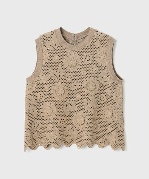 GRACE CONTINENTAL / グレースコンチネンタル カットソー | クロシュ刺繍トップ | 詳細19