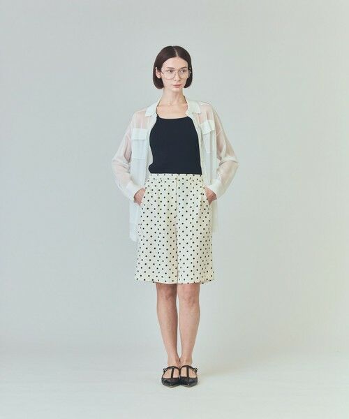 GRACE CONTINENTAL / グレースコンチネンタル その他パンツ | ドットハーフパンツ | 詳細3