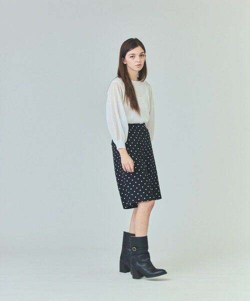 GRACE CONTINENTAL/グレースコンチネンタル ドットハーフパンツ ブラック 36 GRACE CONTINENTAL/グレースコンチネンタル ドットハーフパンツ ブラック 36