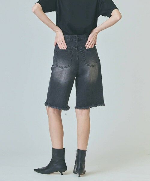 GRACE CONTINENTAL / グレースコンチネンタル その他パンツ | クラッシュハーフパンツ | 詳細9