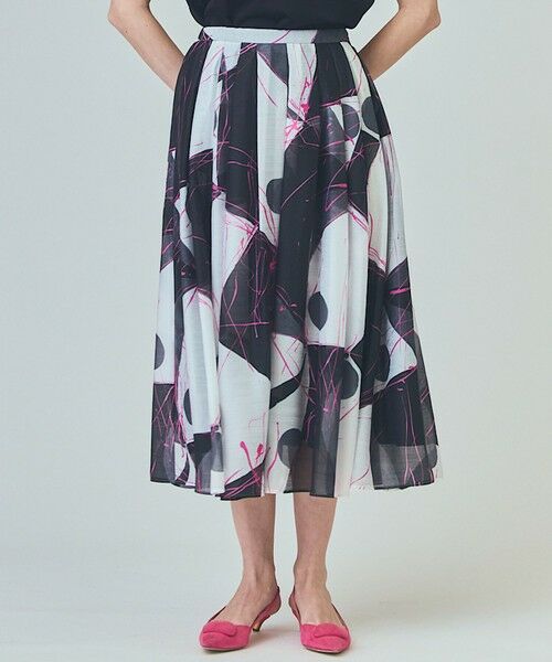 GRACE CONTINENTAL / グレースコンチネンタル ロング・マキシ丈スカート | ペイントシアースカート | 詳細5