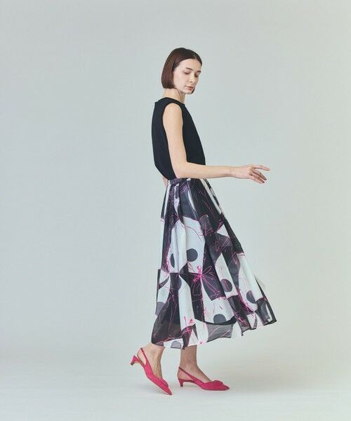 GRACE CONTINENTAL / グレースコンチネンタル ロング・マキシ丈スカート | ペイントシアースカート | 詳細7