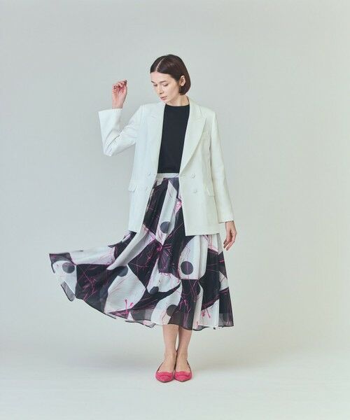 GRACE CONTINENTAL / グレースコンチネンタル ロング・マキシ丈スカート | ペイントシアースカート | 詳細8