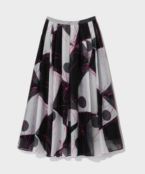 GRACE CONTINENTAL / グレースコンチネンタル ロング・マキシ丈スカート | ペイントシアースカート | 詳細9