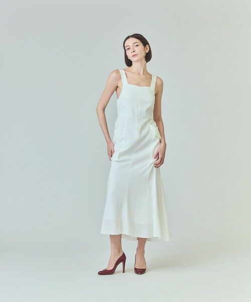 GRACE CONTINENTAL / グレースコンチネンタル ロング・マキシ丈ワンピース | リネンタッチロングドレス | 詳細4