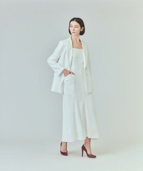 GRACE CONTINENTAL / グレースコンチネンタル ロング・マキシ丈ワンピース | リネンタッチロングドレス | 詳細5
