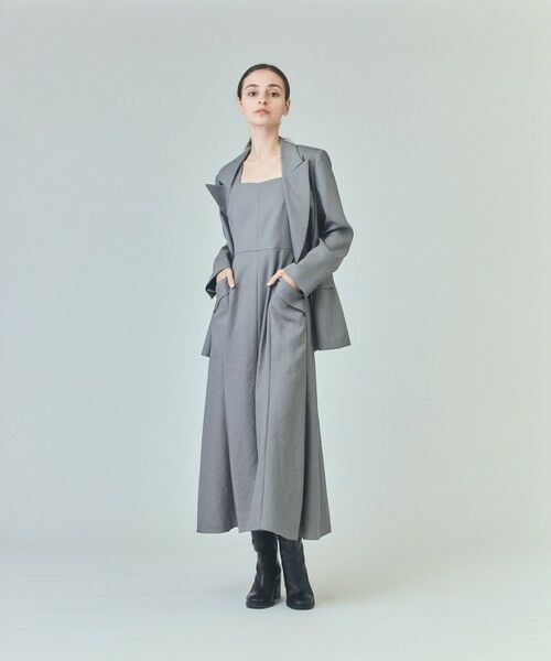 GRACE CONTINENTAL / グレースコンチネンタル ロング・マキシ丈ワンピース | リネンタッチロングドレス | 詳細10