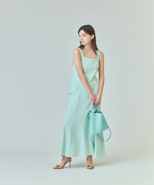 GRACE CONTINENTAL / グレースコンチネンタル ロング・マキシ丈ワンピース | リネンタッチロングドレス | 詳細16