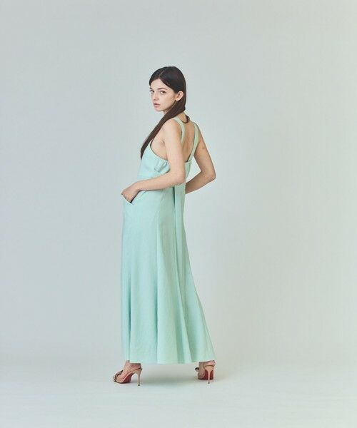 GRACE CONTINENTAL / グレースコンチネンタル ロング・マキシ丈ワンピース | リネンタッチロングドレス | 詳細18