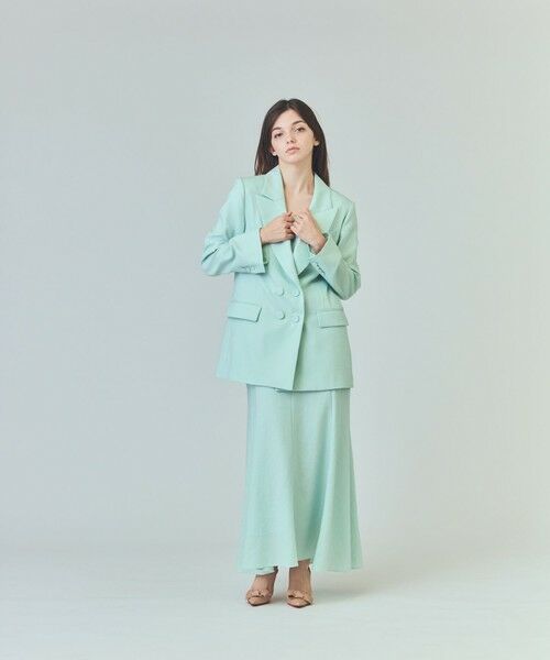 GRACE CONTINENTAL / グレースコンチネンタル ロング・マキシ丈ワンピース | リネンタッチロングドレス | 詳細19