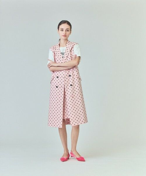 GRACE CONTINENTAL / グレースコンチネンタル ロング・マキシ丈ワンピース | ドットジレドレス | 詳細9