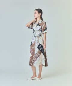 GRACE CONTINENTAL / グレースコンチネンタル ロング・マキシ丈ワンピース | チェーンシャツドレス