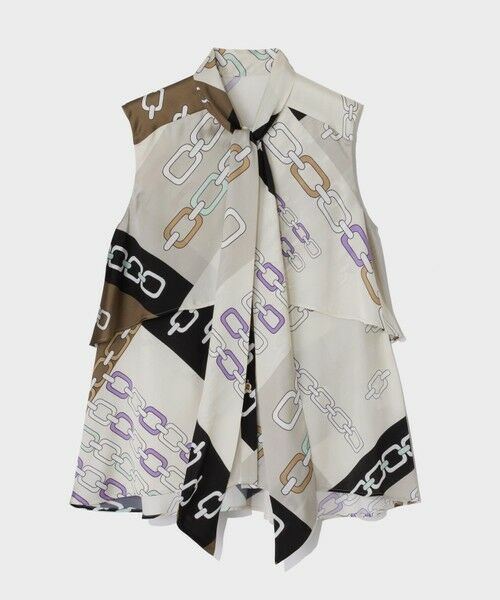 GRACE CONTINENTAL / グレースコンチネンタル シャツ・ブラウス | チェーンレイヤードノースリーブ | 詳細10