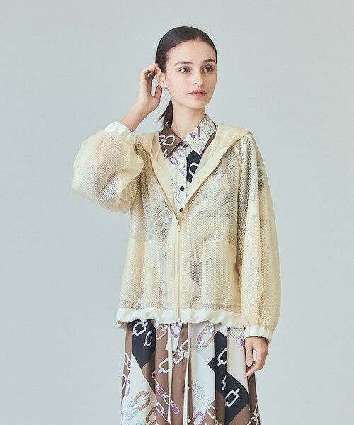 GRACE CONTINENTAL / グレースコンチネンタル パーカー | マクラメメッシュフーディー | 詳細1