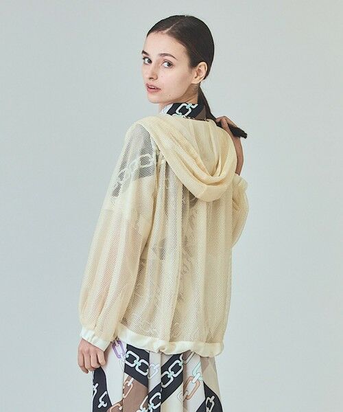 GRACE CONTINENTAL / グレースコンチネンタル パーカー | マクラメメッシュフーディー | 詳細2