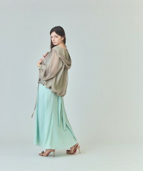 GRACE CONTINENTAL / グレースコンチネンタル パーカー | マクラメメッシュフーディー | 詳細6