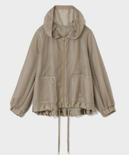 GRACE CONTINENTAL / グレースコンチネンタル パーカー | マクラメメッシュフーディー | 詳細7