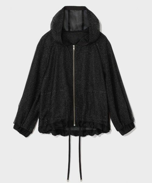 GRACE CONTINENTAL / グレースコンチネンタル パーカー | マクラメメッシュフーディー | 詳細11