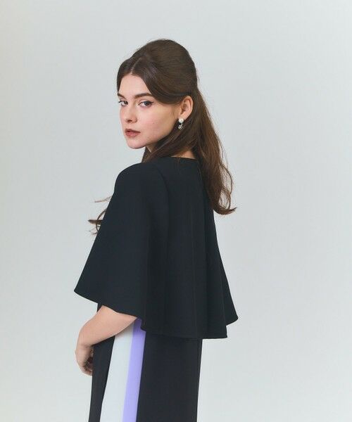 GRACE CONTINENTAL / グレースコンチネンタル ロング・マキシ丈ワンピース | ケープレイヤードドレス | 詳細7