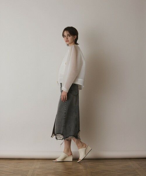 GRACE CONTINENTAL / グレースコンチネンタル ブルゾン | シアーダンボールブルゾン | 詳細4