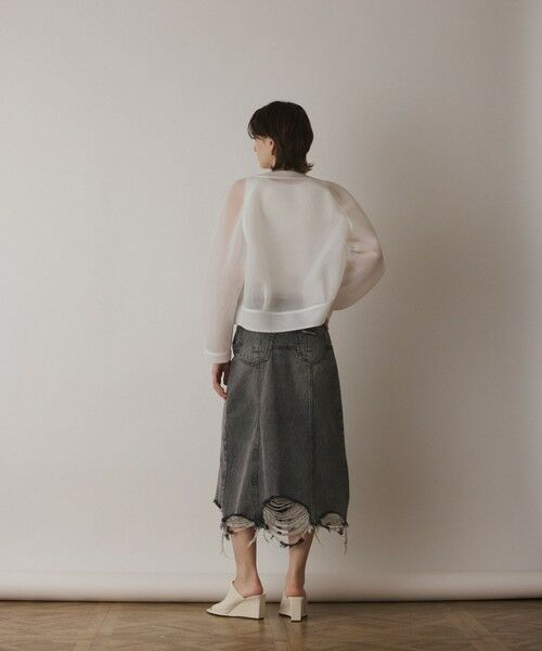 GRACE CONTINENTAL / グレースコンチネンタル ブルゾン | シアーダンボールブルゾン | 詳細5