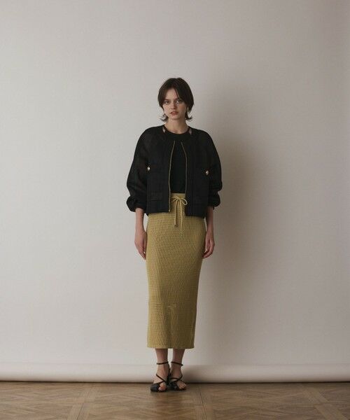 GRACE CONTINENTAL / グレースコンチネンタル ブルゾン | シアーダンボールブルゾン | 詳細14