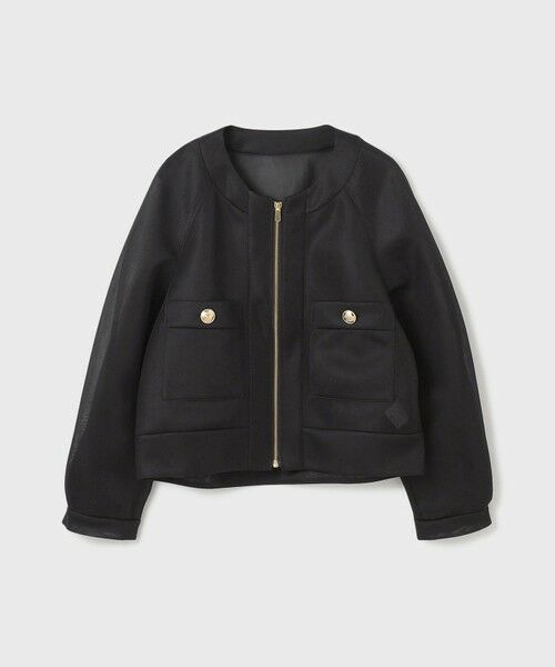 GRACE CONTINENTAL / グレースコンチネンタル ブルゾン | シアーダンボールブルゾン | 詳細19