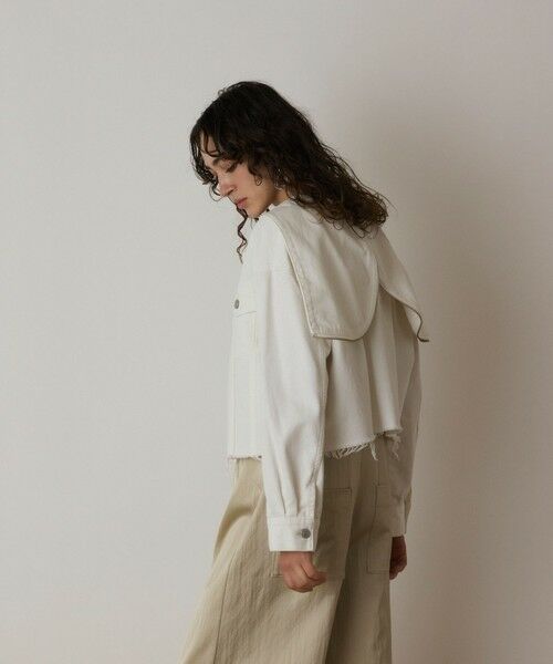 GRACE CONTINENTAL / グレースコンチネンタル Gジャン・デニムジャケット | フードジップデニムジャケット | 詳細2