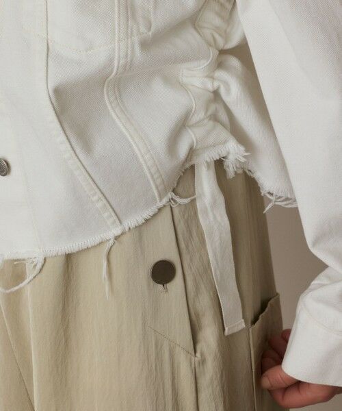 GRACE CONTINENTAL / グレースコンチネンタル Gジャン・デニムジャケット | フードジップデニムジャケット | 詳細7