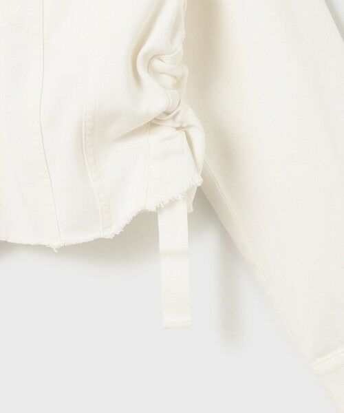 GRACE CONTINENTAL / グレースコンチネンタル Gジャン・デニムジャケット | フードジップデニムジャケット | 詳細13