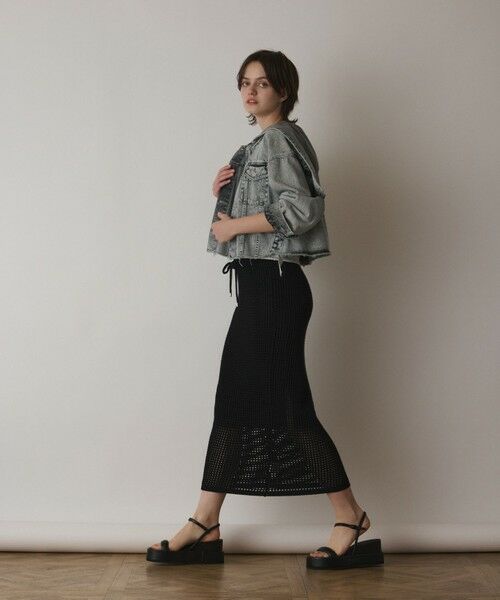 GRACE CONTINENTAL / グレースコンチネンタル Gジャン・デニムジャケット | フードジップデニムジャケット | 詳細17