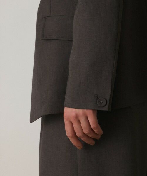 GRACE CONTINENTAL / グレースコンチネンタル ノーカラージャケット | バックシャンノーカラージャケット | 詳細20