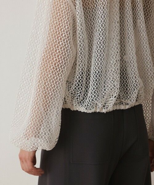 GRACE CONTINENTAL / グレースコンチネンタル ブルゾン | メッシュギャザーブルゾン | 詳細8