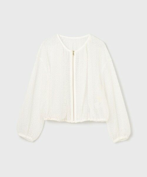 GRACE CONTINENTAL / グレースコンチネンタル ブルゾン | メッシュギャザーブルゾン | 詳細10