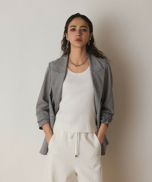 GRACE CONTINENTAL / グレースコンチネンタル テーラードジャケット | シアーテーラードジャケット | 詳細15