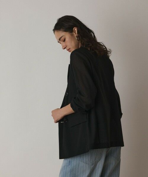 GRACE CONTINENTAL / グレースコンチネンタル テーラードジャケット | シアーテーラードジャケット | 詳細24