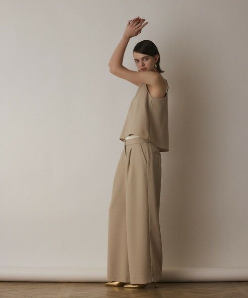 GRACE CONTINENTAL / グレースコンチネンタル その他パンツ | キャミ付レイヤードパンツ | 詳細2