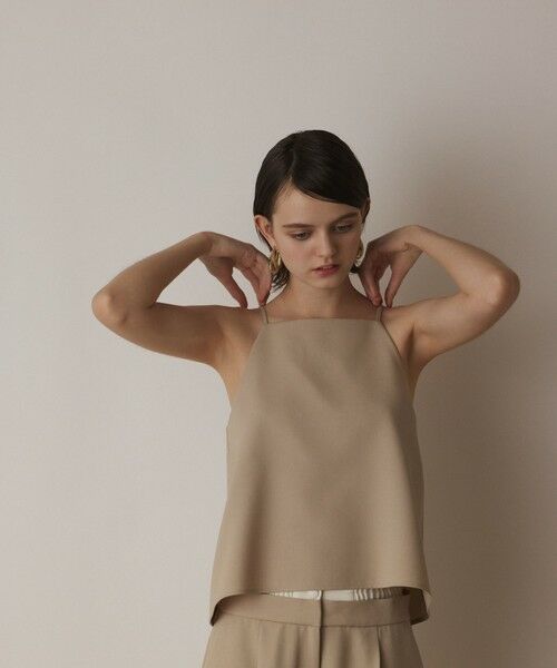 GRACE CONTINENTAL / グレースコンチネンタル その他パンツ | キャミ付レイヤードパンツ | 詳細6