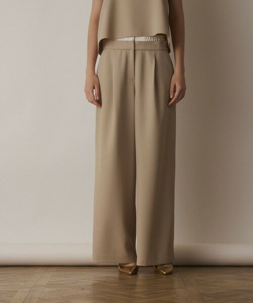 GRACE CONTINENTAL / グレースコンチネンタル その他パンツ | キャミ付レイヤードパンツ | 詳細9