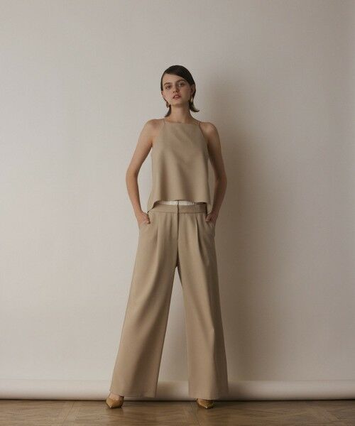 GRACE CONTINENTAL / グレースコンチネンタル その他パンツ | キャミ付レイヤードパンツ | 詳細13