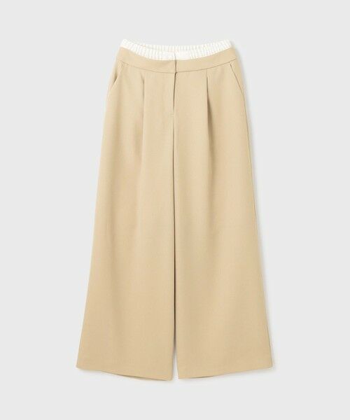 GRACE CONTINENTAL / グレースコンチネンタル その他パンツ | キャミ付レイヤードパンツ | 詳細17