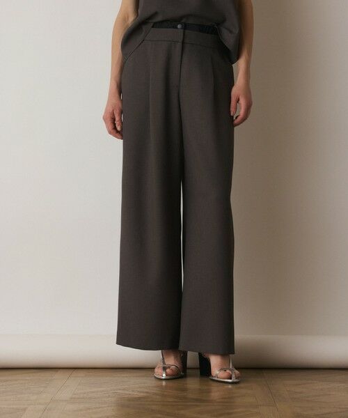 GRACE CONTINENTAL / グレースコンチネンタル その他パンツ | キャミ付レイヤードパンツ | 詳細23