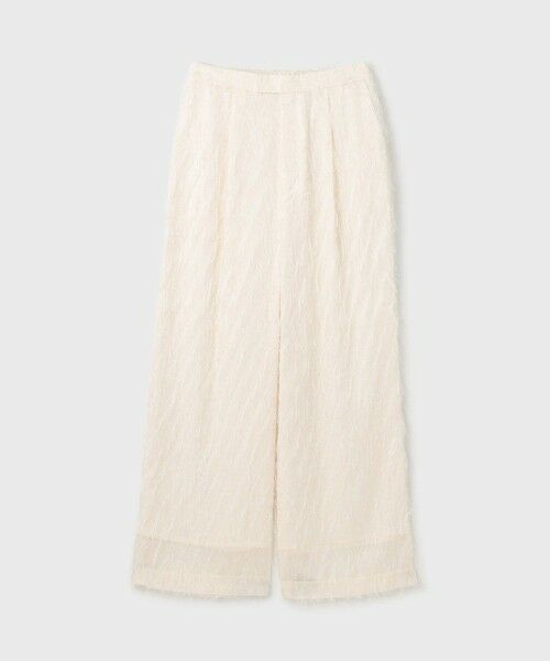 GRACE CONTINENTAL / グレースコンチネンタル その他パンツ | フリンジワンタックパンツ | 詳細6