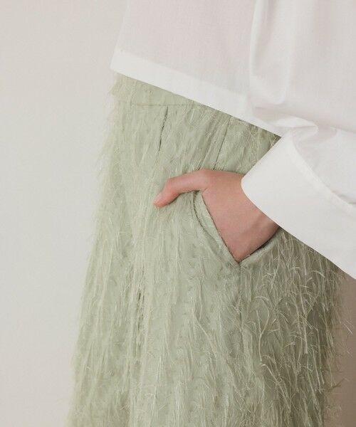 GRACE CONTINENTAL / グレースコンチネンタル その他パンツ | フリンジワンタックパンツ | 詳細13