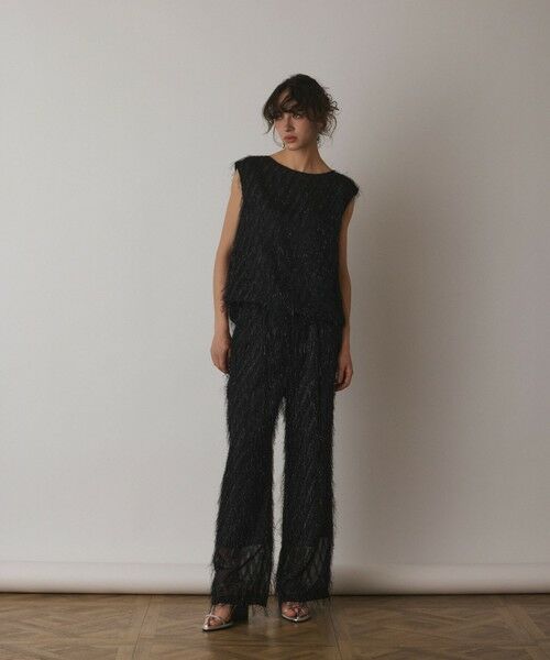 GRACE CONTINENTAL / グレースコンチネンタル その他パンツ | フリンジワンタックパンツ | 詳細15