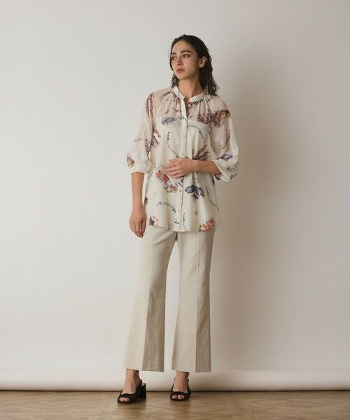 GRACE CONTINENTAL / グレースコンチネンタル その他パンツ | ストレッチフレアパンツ | 詳細1