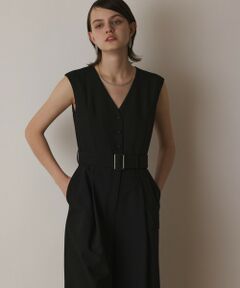 GRACE CONTINENTAL / グレースコンチネンタル サロペット・オールインワン | ベルト付サロペット