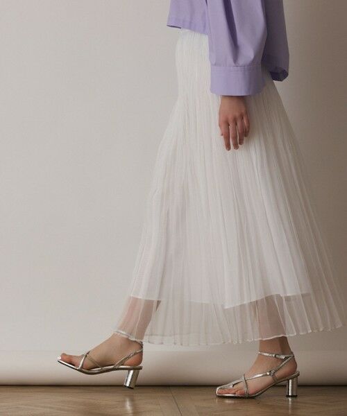 GRACE CONTINENTAL / グレースコンチネンタル ロング・マキシ丈スカート | オーガンスパンコールスカート | 詳細2