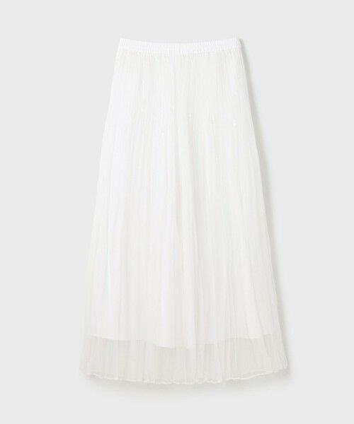 GRACE CONTINENTAL / グレースコンチネンタル ロング・マキシ丈スカート | オーガンスパンコールスカート | 詳細8