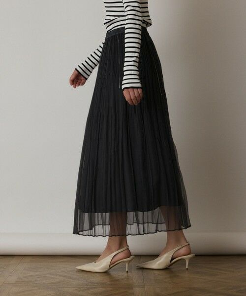 GRACE CONTINENTAL / グレースコンチネンタル ロング・マキシ丈スカート | オーガンスパンコールスカート | 詳細23